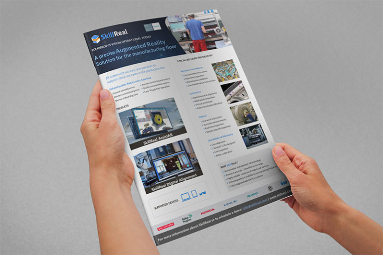 SkillReal solution for manufacturing floor